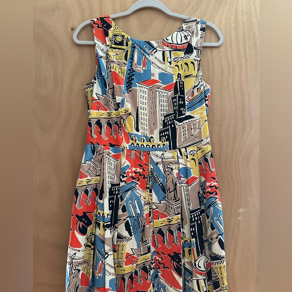 EUC Emily and Fin City Sights Ruby Dress, size Small / UK 10
